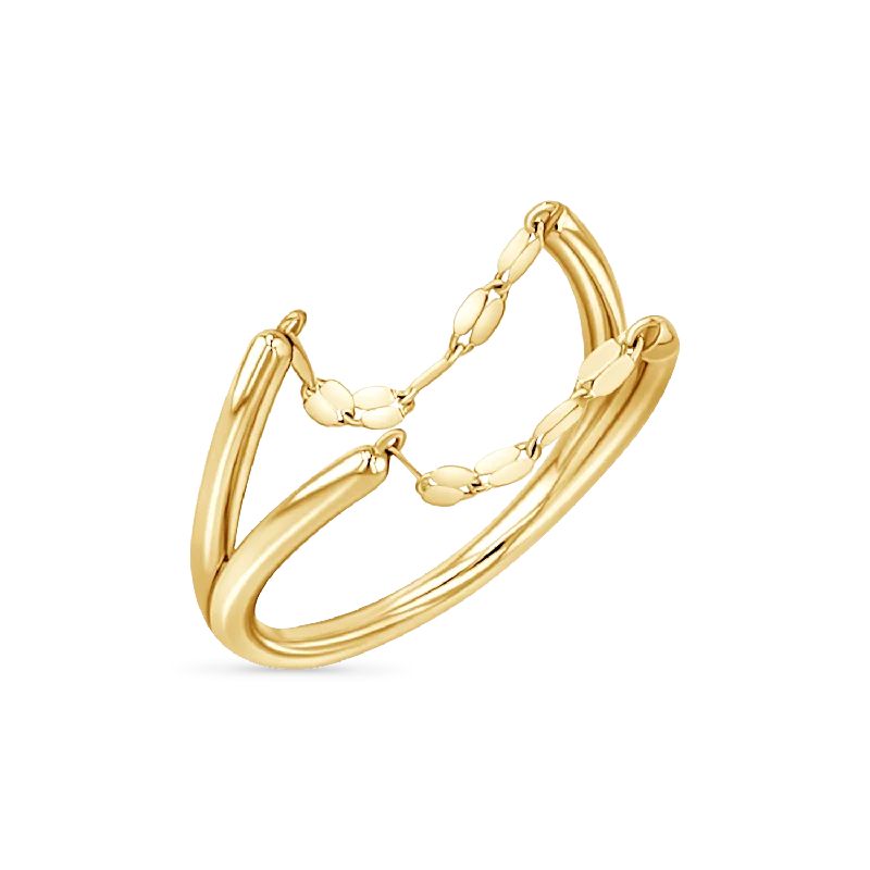 Luxury Jewelry Clearance – Shop Premium Styles Now Demure Duo Chain Ring