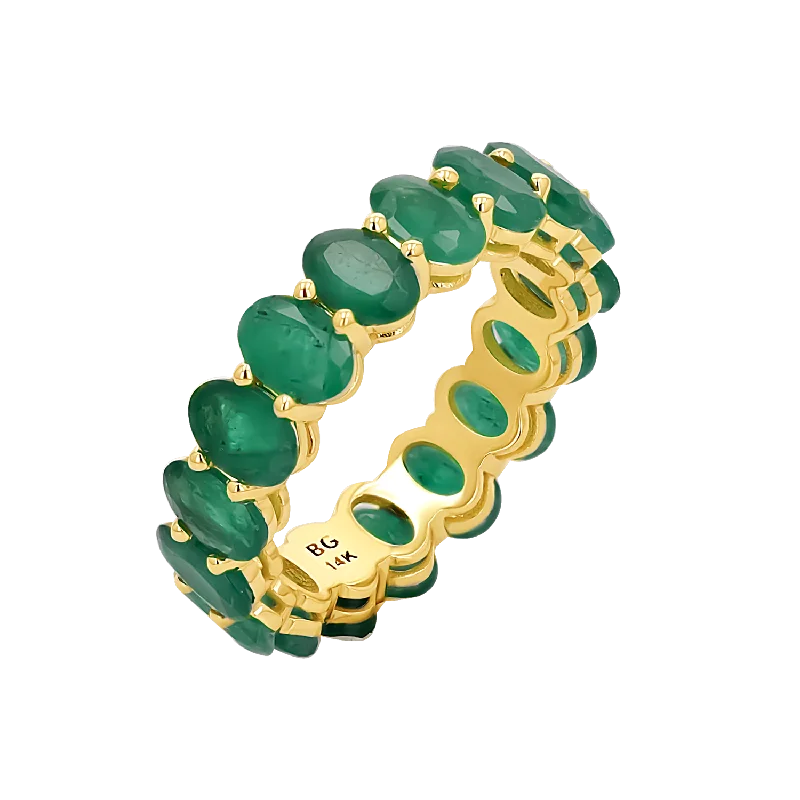 Elegant Designs, Unbeatable Discounts – Shop Jewelry Now Genuine Emerald Oval Eternity Band Elegant Designs, Unbeatable Discounts – Shop Jewelry Now Genuine Emerald Oval Eternity Band