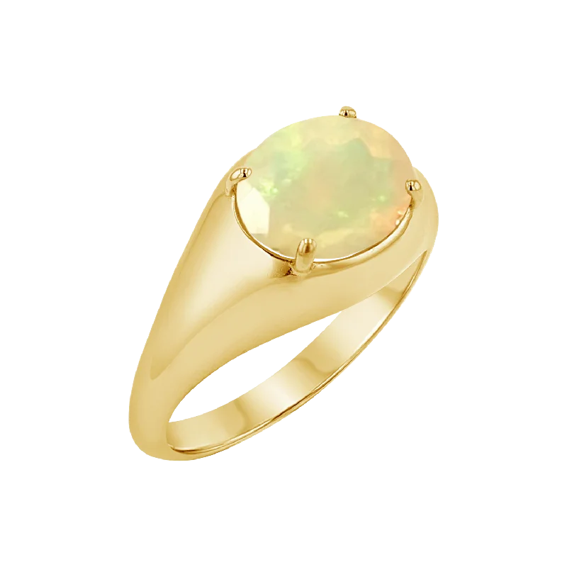 The Perfect Jewelry Piece At The Perfect Price Grand Opal Signet Ring