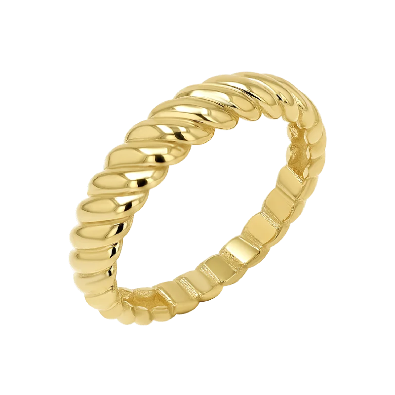 Exclusive Jewelry Discounts – Shop Now For Savings Wide Twist Ring