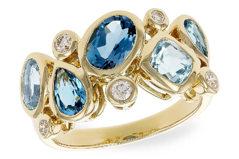 Fashion-Forward Geometric Jewelry For Contemporary Style Allison Kaufman Colored Topaz Band Fashion-Forward Geometric Jewelry For Contemporary Style Allison Kaufman Colored Topaz Band