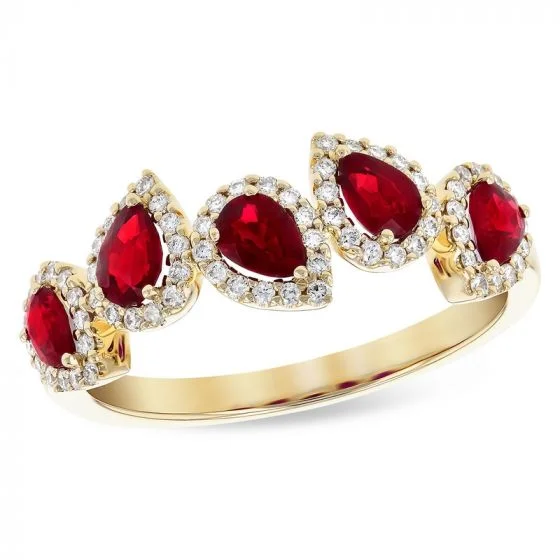 Unmissable Discounts On Timeless Jewelry Pieces Allison Kaufman Ruby Ring