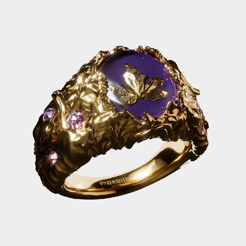 Buy More, Save More On Stunning Jewelry Designs Baco - Purple Gold Ring
