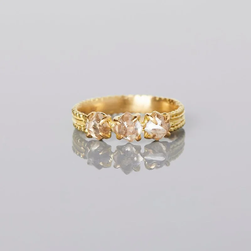 Elegant Designs, Unbeatable Discounts – Shop Jewelry Now BDR21-OOAK | 0.44 Carat 15th Anniversary One-of-a-Kind Brown Diamond Ring