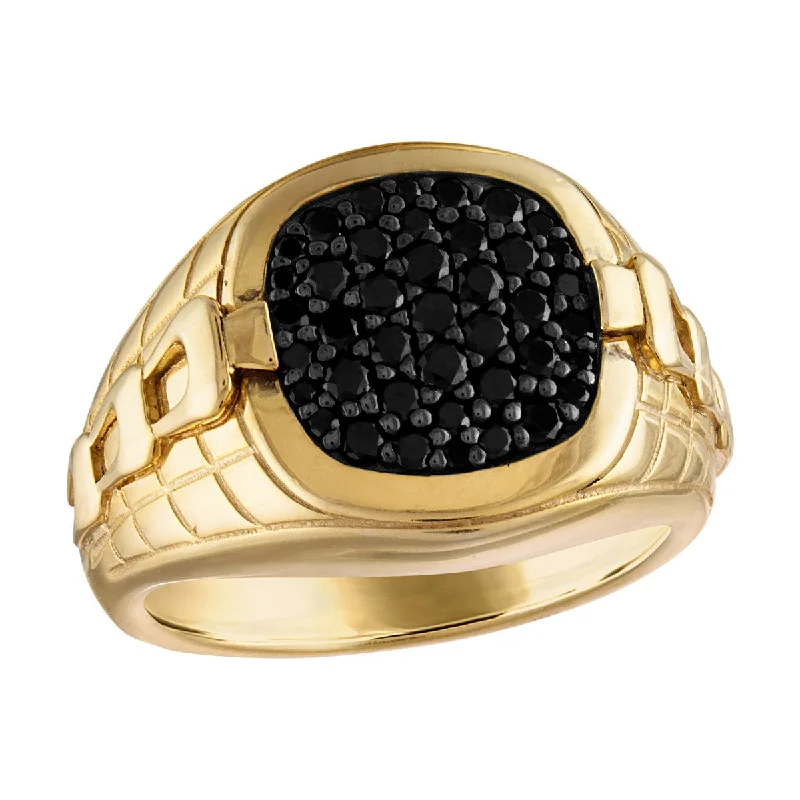 Seasonal Jewelry Sale – Upgrade Your Style Today Bulova 14KT Yellow Gold Plated Sterling Silver and 1/2 CTW Diamond Ring Seasonal Jewelry Sale – Upgrade Your Style Today Bulova 14KT Yellow Gold Plated Sterling Silver and 1/2 CTW Diamond Ring