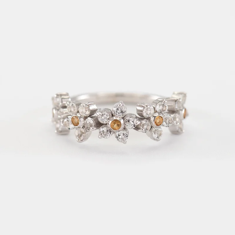 Shop High-Quality Jewelry At Jaw-Dropping Discounts Claire White Topaz and Citrine Band Shop High-Quality Jewelry At Jaw-Dropping Discounts Claire White Topaz and Citrine Band