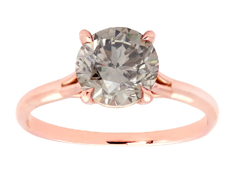 Timeless Elegance At Unbelievable Discounts 1 carat Round Fancy Grey Diamond Solitaire Ring Timeless Elegance At Unbelievable Discounts 1 carat Round Fancy Grey Diamond Solitaire Ring