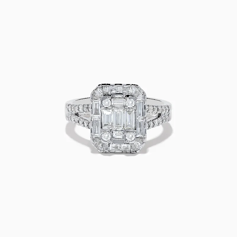 Handmade Pearl Jewelry For Timeless Elegance Classique 14K White Gold Diamond Ring Handmade Pearl Jewelry For Timeless Elegance Classique 14K White Gold Diamond Ring