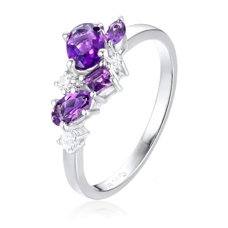 Buy More, Save More On Stunning Jewelry Pieces Amethyst Ring