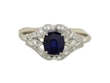 Exclusive Gemstone Jewelry Markdowns – Shop Now Sapphire Vintage Ring