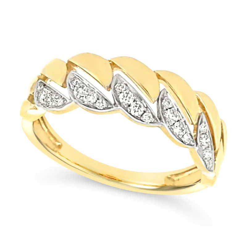 Timeless Elegance, Temporary Discounts – Act Fast Contemporary Diamond Accented Half Circle Design Ring Timeless Elegance, Temporary Discounts – Act Fast Contemporary Diamond Accented Half Circle Design Ring
