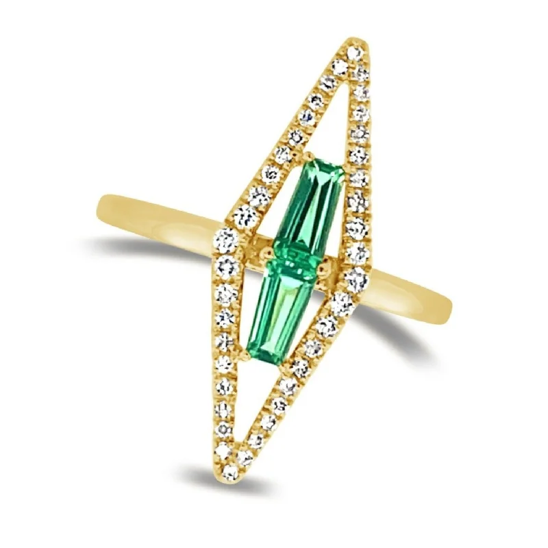 Make Every Moment Shine – Jewelry Discounts Available Contemporary Style Green Quartz and Open Diamond Halo Ring Make Every Moment Shine – Jewelry Discounts Available Contemporary Style Green Quartz and Open Diamond Halo Ring