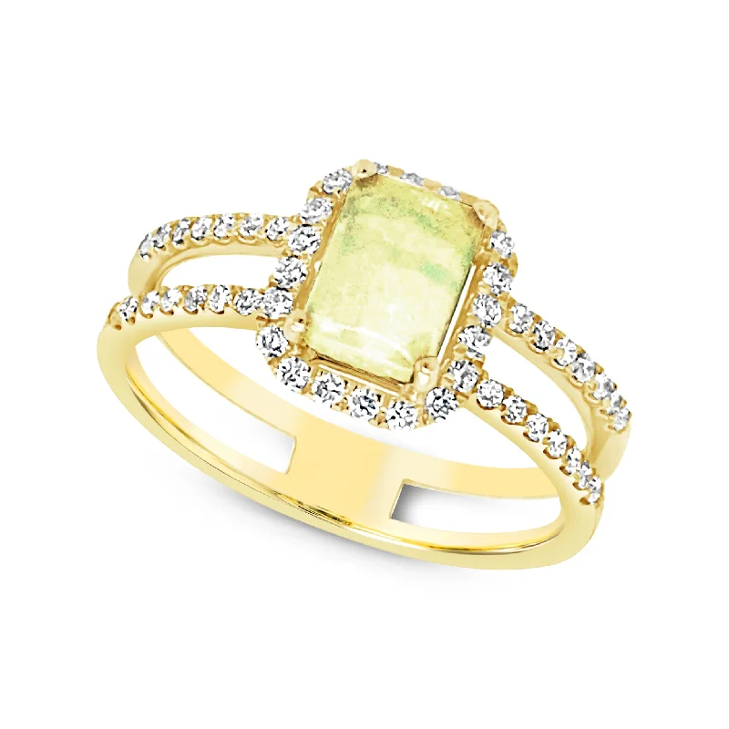Bestselling Jewelry At Special Promotional Rates Cushion Opal and Diamond Halo Split Shank Design Ring Bestselling Jewelry At Special Promotional Rates Cushion Opal and Diamond Halo Split Shank Design Ring
