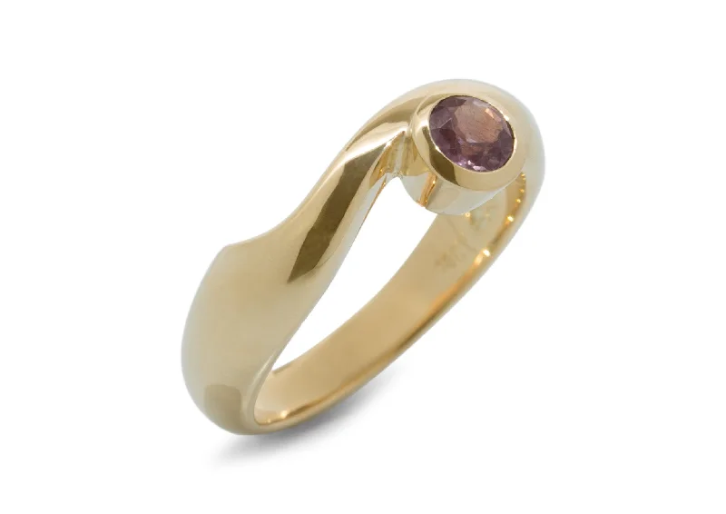 Gorgeous Jewelry, Limited-Time Savings JW184 Gemstone Ring, Yellow Gold