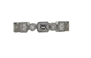 Timeless Jewelry Styles At Wallet-Friendly Prices Geometric Diamond Band