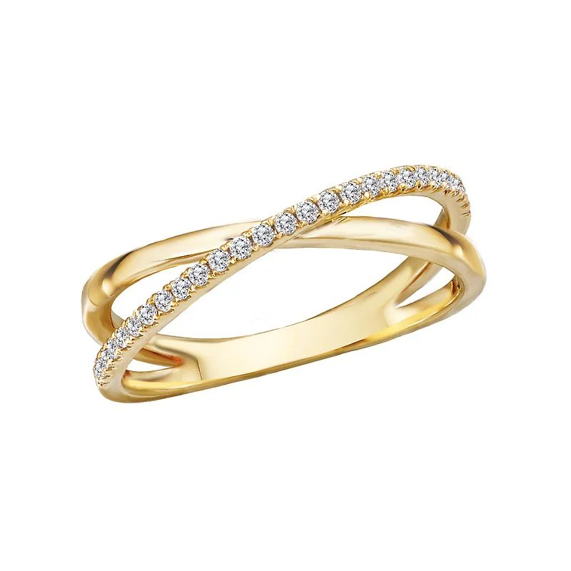 Premium Jewelry, Premium Discounts – Act Fast Criss Cross Bypass Ring