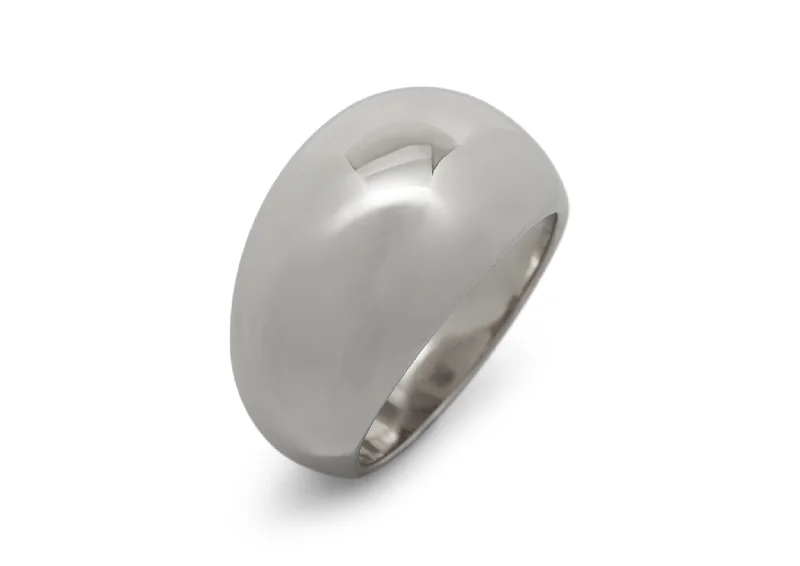Modern Jewelry At Exclusive Discounts – Shop Today JW18 Dome Ring, White Gold & Platinum Modern Jewelry At Exclusive Discounts – Shop Today JW18 Dome Ring, White Gold & Platinum