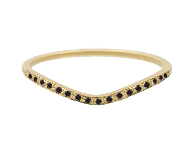 Luxury Meets Affordability – Jewelry Sale Live Now Edie Black Diamond Pavé Curved Band Luxury Meets Affordability – Jewelry Sale Live Now Edie Black Diamond Pavé Curved Band