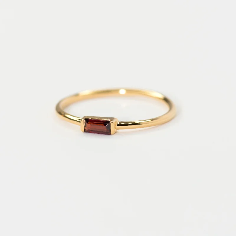 Dazzle With Discounts – Shop Jewelry On Sale Elize Garnet Band