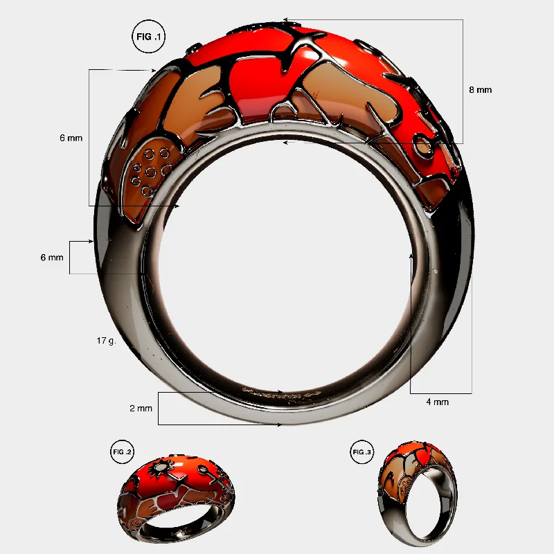 Exclusive Online Jewelry Sale – Don't Wait Flora on rocks Sun - Ring