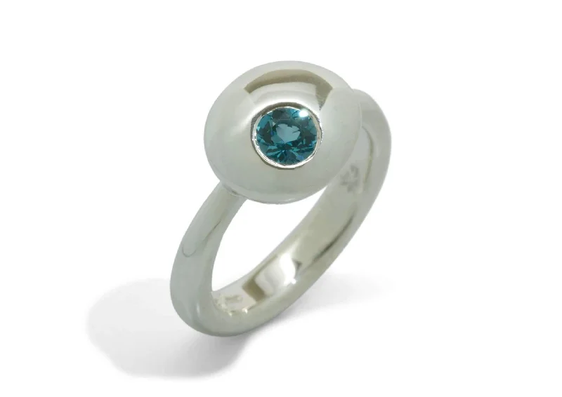 Make Your Outfit Shine With Discounted Jewelry Gemstone Button Ring, Sterling Silver Make Your Outfit Shine With Discounted Jewelry Gemstone Button Ring, Sterling Silver