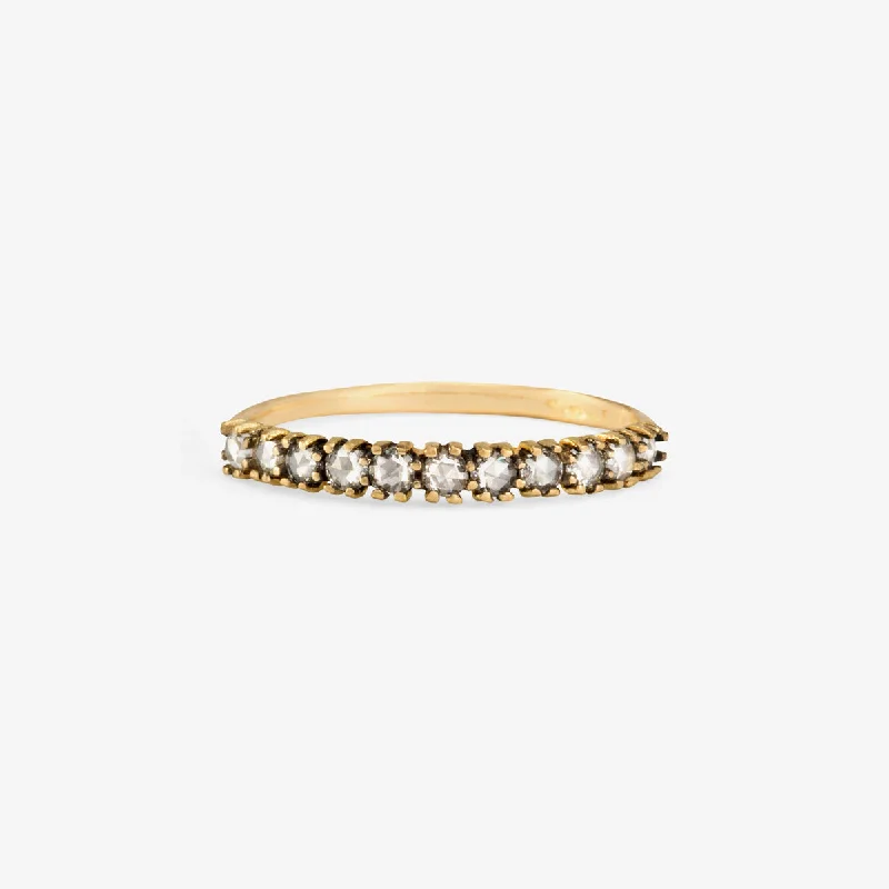 Limited-Time Jewelry Sale – Don't Miss These Deals R4801W | Half Eternity Antiquey Diamond Ring Limited-Time Jewelry Sale – Don't Miss These Deals R4801W | Half Eternity Antiquey Diamond Ring
