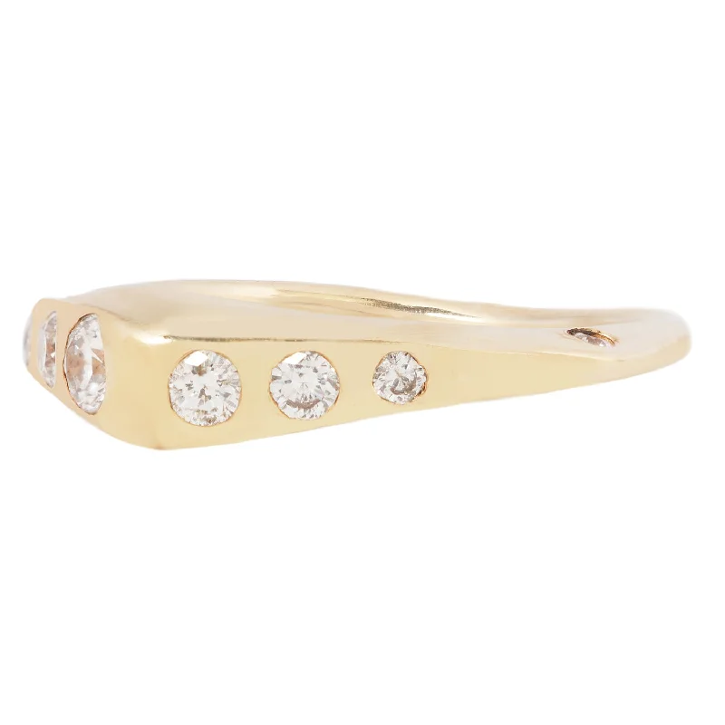 Luxury Jewelry At Unbeatable Discounts Hidden Diamond Astra Band