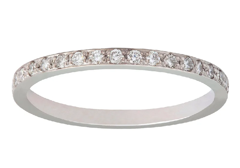 Limited-Time Offer On Elegant Jewelry Pieces I am Love Diamond & White Gold Eternity Band Limited-Time Offer On Elegant Jewelry Pieces I am Love Diamond & White Gold Eternity Band