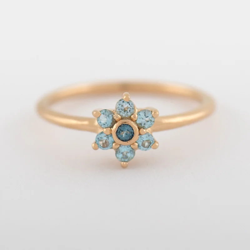Don't Miss Out On Jaw-Dropping Jewelry Discounts Julienne Blue Topaz Band