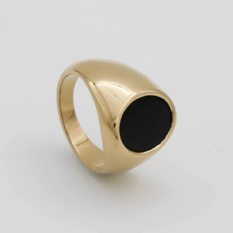 Best Jewelry Sale Prices – Limited-Time Offer Lani Onyx Oval Signet Ring