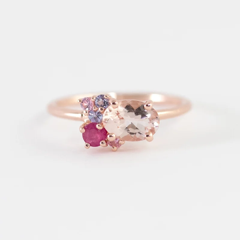 Holiday Jewelry Sale – Perfect Gifts At Great Prices Lola Morganite Cluster Band
