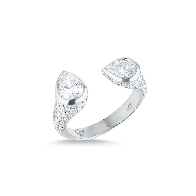 Discounted Luxury Jewelry – Shine Without The Splurge Medium Twin Ring