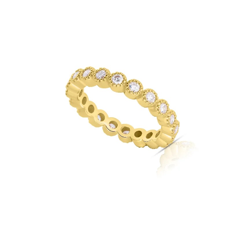 Exclusive Jewelry Discounts – Shop Now For Savings Milgrain Edge Diamond Tapered Design Eternity Band Exclusive Jewelry Discounts – Shop Now For Savings Milgrain Edge Diamond Tapered Design Eternity Band