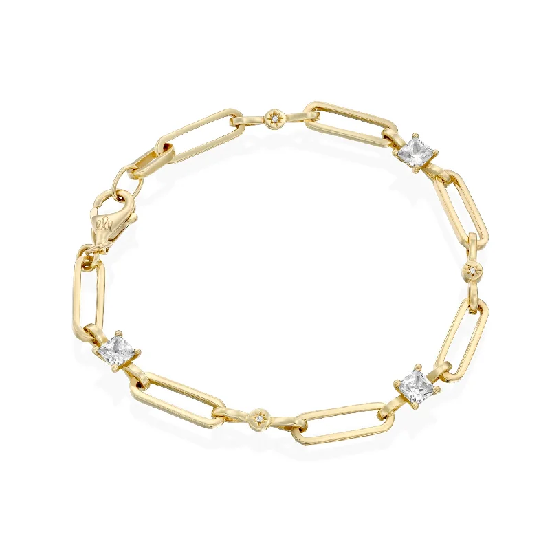 Elegant Jewelry Pieces At Unbelievable Prices Nora bracelet white diamonds
