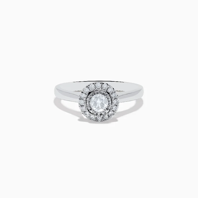Huge Savings On Timeless Jewelry Collections Pave Classica 14K White Gold Diamond Ring Huge Savings On Timeless Jewelry Collections Pave Classica 14K White Gold Diamond Ring
