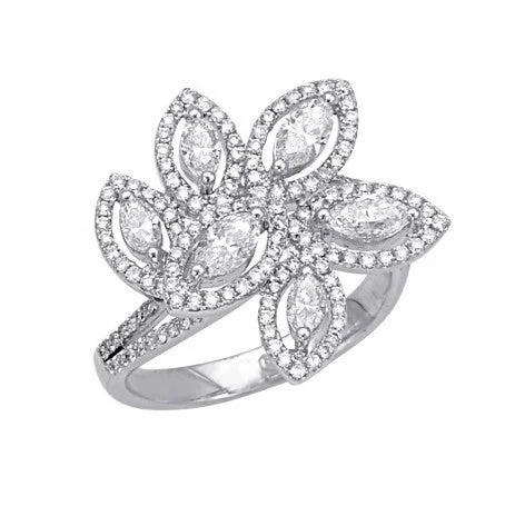 Affordable Luxury Jewelry For Every Occasion Diamond Flower Ring