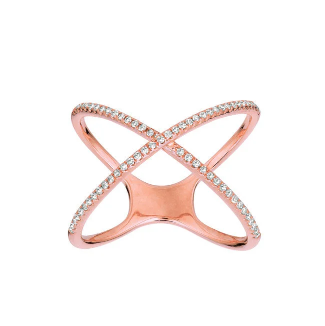 Fashion-Forward Geometric Jewelry For Contemporary Style Diamond Ring