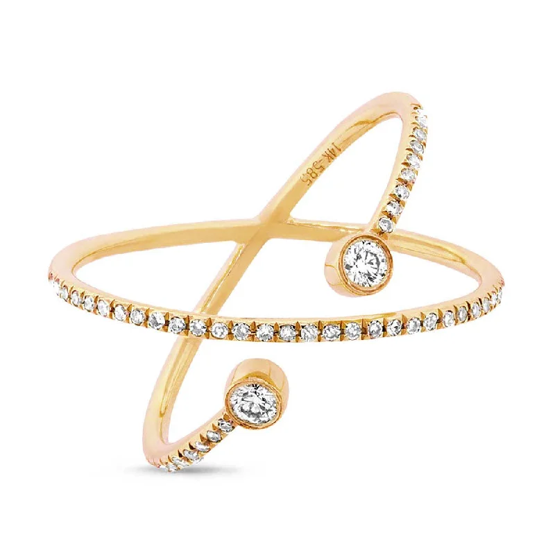 Once-A-Year Jewelry Sale – Grab Your Favorites Now Diamond Bypass Ring