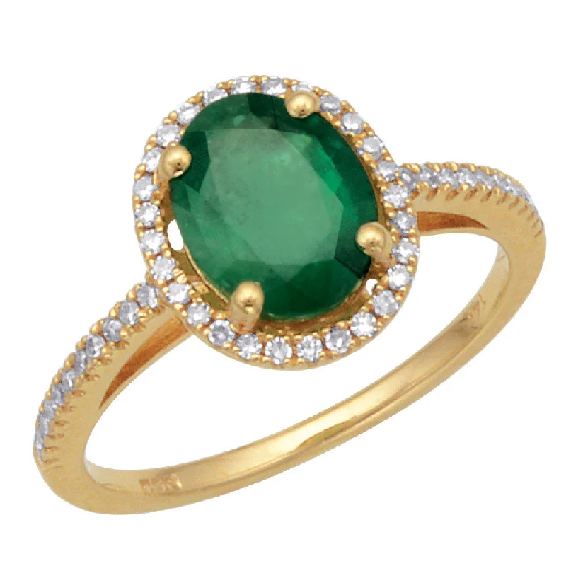 Jewelry Clearance Sale – Final Reductions Emerald and Diamond Ring