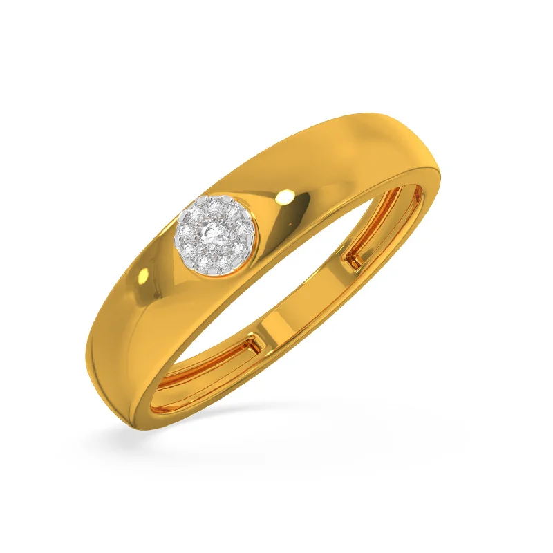 Chic And Stylish Jewelry At Exclusive Prices Round Classic Band Ring For Him