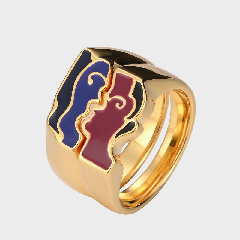Limited-Stock Jewelry Sale – Once It's Gone, It's Gone View into a Cafe - Gold Ring Limited-Stock Jewelry Sale – Once It's Gone, It's Gone View into a Cafe - Gold Ring