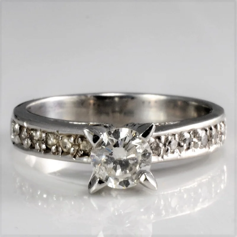 Timeless Jewelry Styles At Wallet-Friendly Prices Spike Prong Diamond Engagement Ring | 0.48 ctw | SZ 4.5 | Timeless Jewelry Styles At Wallet-Friendly Prices Spike Prong Diamond Engagement Ring | 0.48 ctw | SZ 4.5 |
