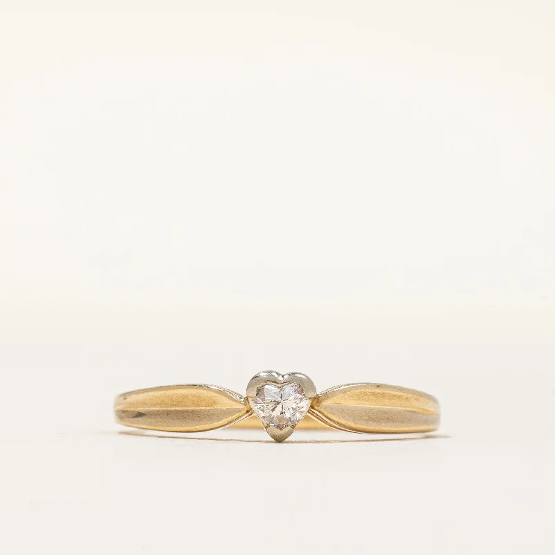 Final Call For Exquisite Jewelry At Reduced Rates Heart Cut Diamond Ring | 0.13ct | SZ 7.25 | Final Call For Exquisite Jewelry At Reduced Rates Heart Cut Diamond Ring | 0.13ct | SZ 7.25 |