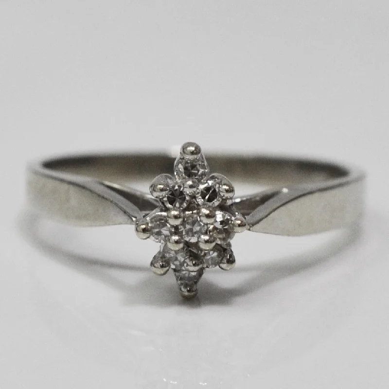 Shop Trending Jewelry With Exclusive Savings Marquise Shaped Tapered Cluster Ring | 0.05 ctw, SZ 5.25 | Shop Trending Jewelry With Exclusive Savings Marquise Shaped Tapered Cluster Ring | 0.05 ctw, SZ 5.25 |