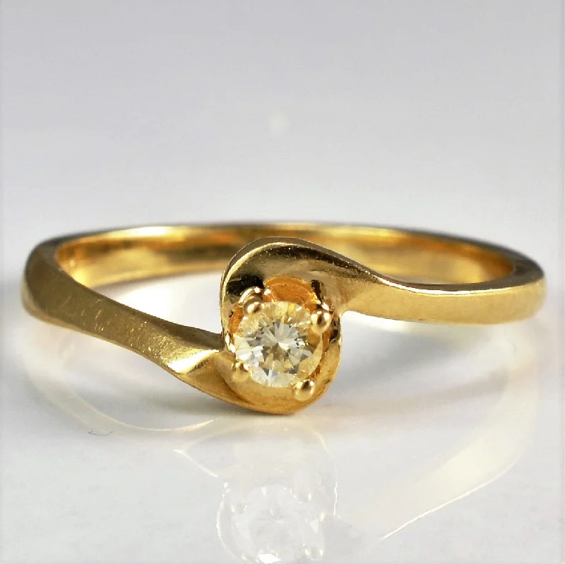 Once-A-Year Jewelry Sale – Grab Your Favorites Now Bypass Solitaire Diamond Ring | 0.10ct | SZ 6 | Once-A-Year Jewelry Sale – Grab Your Favorites Now Bypass Solitaire Diamond Ring | 0.10ct | SZ 6 |