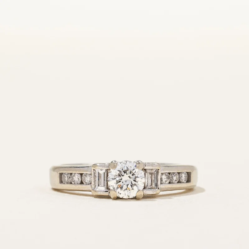 Unlock Unbeatable Jewelry Deals Before They’Re Gone Baguette Accented Engagement Ring | 0.53 ctw, SZ 4.25 | Unlock Unbeatable Jewelry Deals Before They’Re Gone Baguette Accented Engagement Ring | 0.53 ctw, SZ 4.25 |
