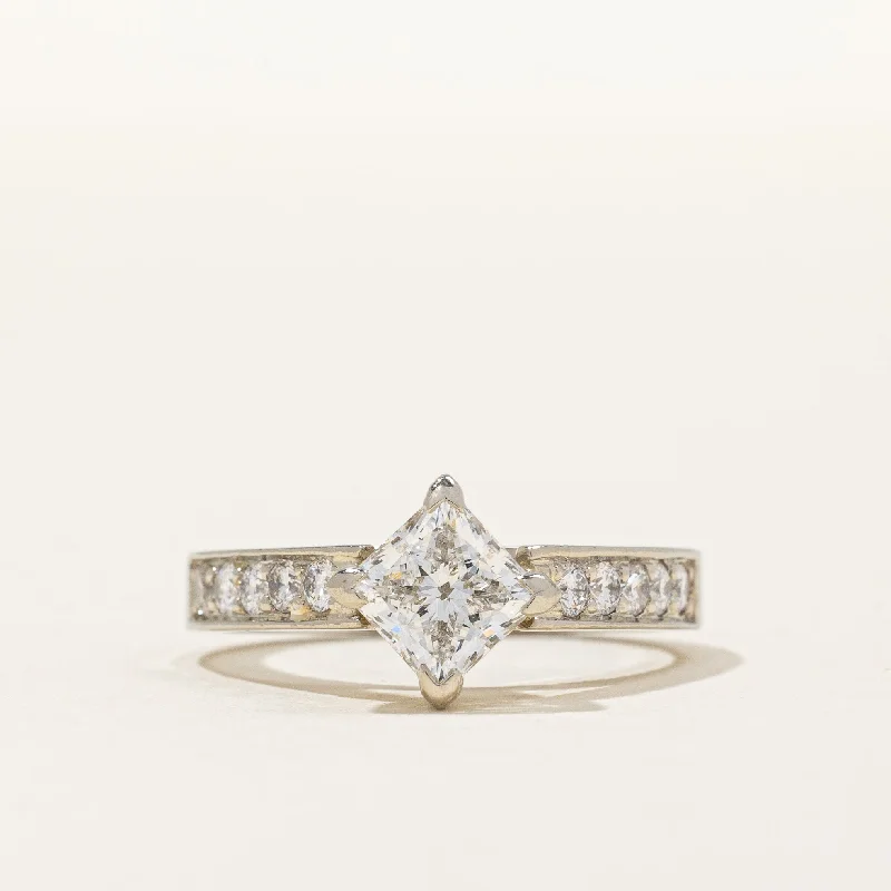 Elevate Your Jewelry Collection With Limited-Time Savings East West Princess Diamond Engagement Ring | 1.25 ctw, SZ 5.25 | SI2, G | Elevate Your Jewelry Collection With Limited-Time Savings East West Princess Diamond Engagement Ring | 1.25 ctw, SZ 5.25 | SI2, G |