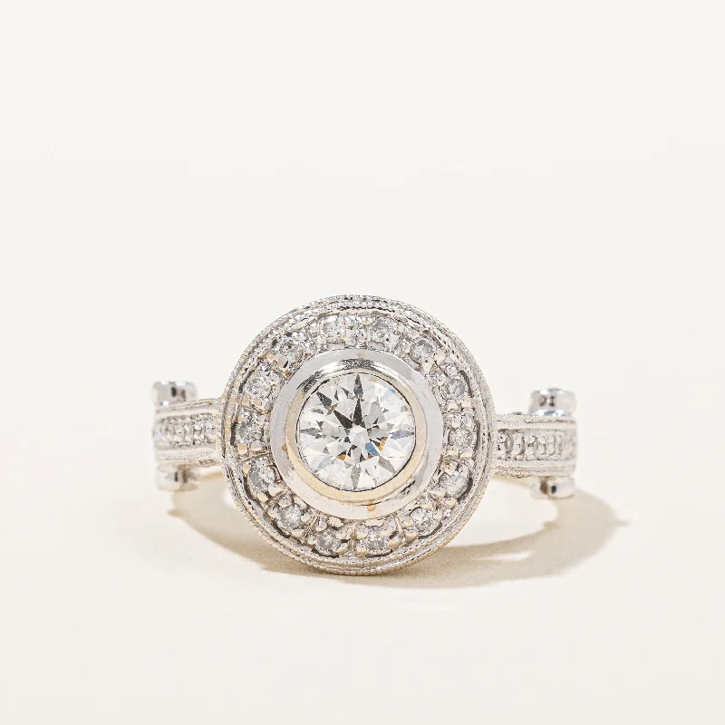 Luxury Jewelry Sale – Elegant Styles At Unbeatable Prices Bezel Set Milgrain Detailed Engagement Ring | 1.10 ctw, SZ 6.25 | Luxury Jewelry Sale – Elegant Styles At Unbeatable Prices Bezel Set Milgrain Detailed Engagement Ring | 1.10 ctw, SZ 6.25 |