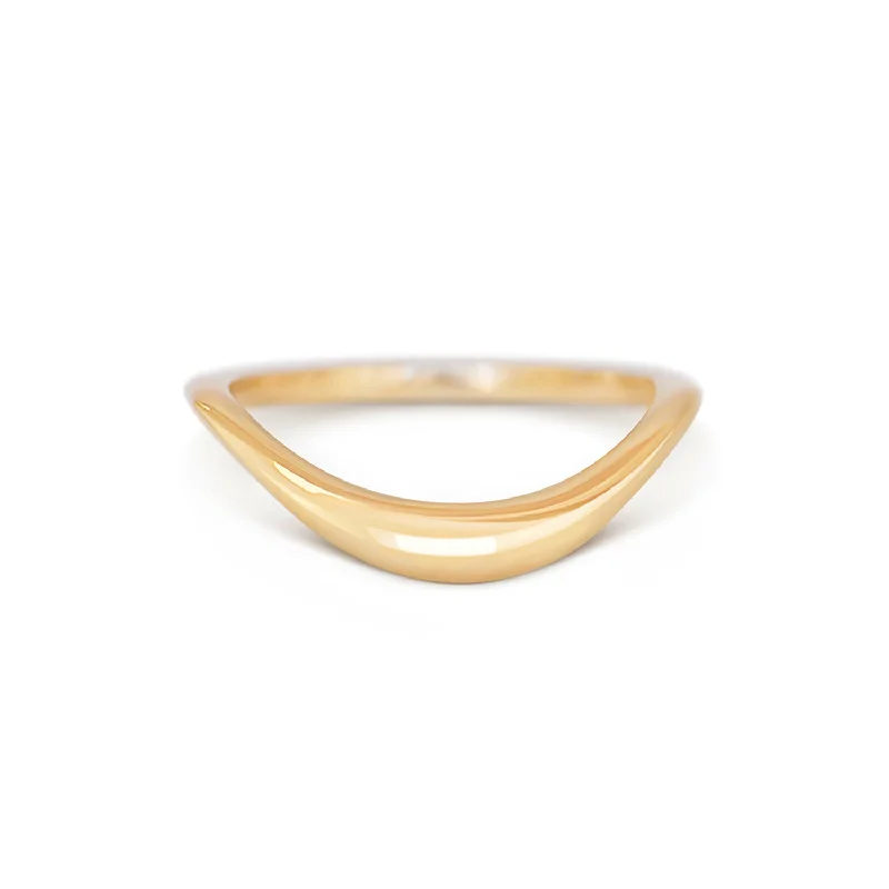 Clearance Sale On High-End Jewelry Collections 3mm Tapered Contour Band