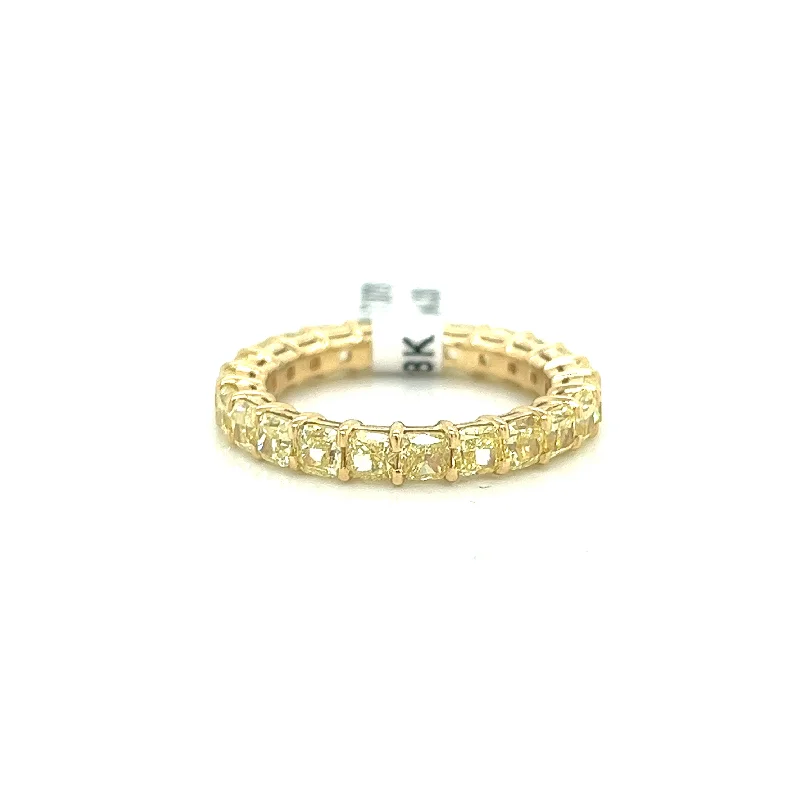 Gorgeous Jewelry, Limited-Time Savings Bremer Jewelry Cushion Diamond Anniversary/Eternity Fashion Ring in 18K Yellow Gold (4.35ctw) Gorgeous Jewelry, Limited-Time Savings Bremer Jewelry Cushion Diamond Anniversary/Eternity Fashion Ring in 18K Yellow Gold (4.35ctw)